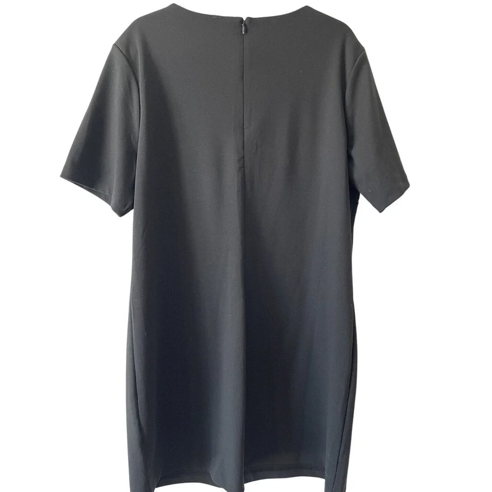 Black Short Sleeve Dress Old Navy Size‎ XL New With Tags - Polyester Blend